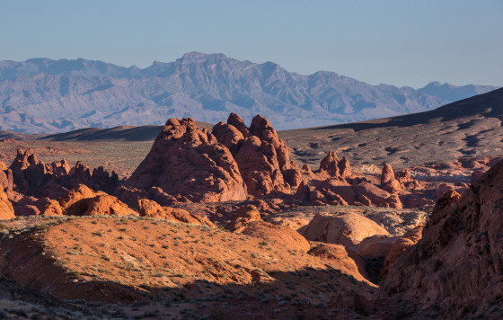 The Valley of Fire State Park in Nevada.