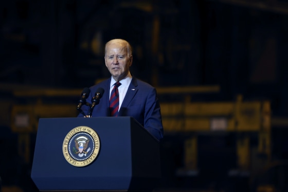 President Joe Biden in Philadelphia on Thursday.