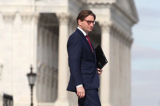 Rep. Dean Phillips, D-Minn., at the Capitol on Feb. 2, 2023.