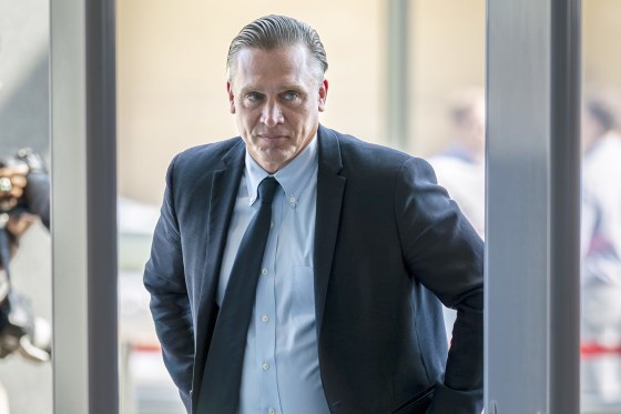 Devon Archer, Hunter Biden's former business partner, passes through the security checkpoint as he arrives on Capitol Hill to give closed-door testimony to the House Oversight Committee in the Republican-led investigations into the son of President Joe Biden, in Washington, Monday, July 31, 2023.