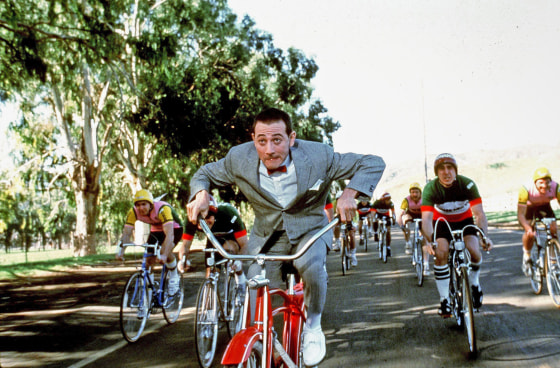 Paul Reubens in "Pee-Wee's Big Adventure."