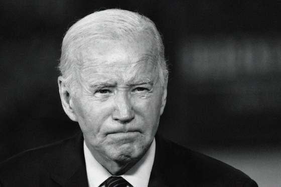 President Joe Biden at Auburn Manufacturing Inc., in Auburn, Maine, in July 28, 2023.