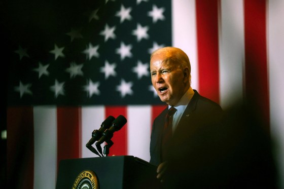 President Joe Biden in Philadelphia on July 20, 2023.