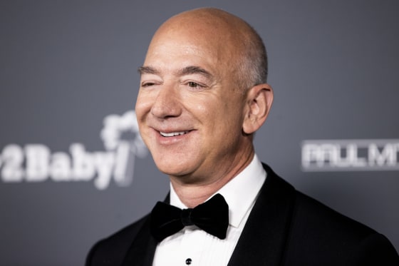 Jeff Bezos attends a gala in West Hollywood, Calif. on Nov. 13, 2021. 