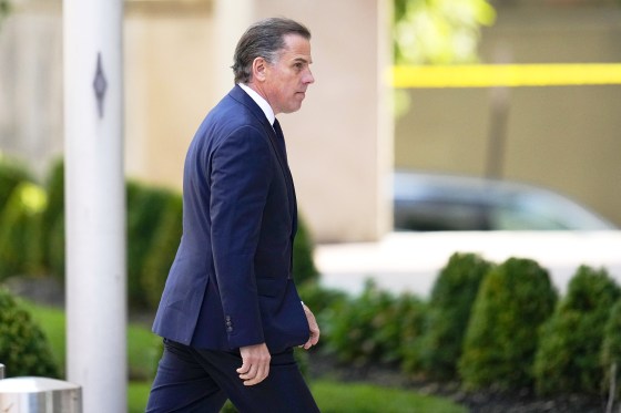 President Joe Biden’s son Hunter Biden, arrives for a court appearance, Wednesday, July 26, 2023, in Wilmington, Del.