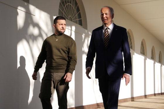President Biden Welcomes President Of Ukraine Volodymyr Zelensky To The White House