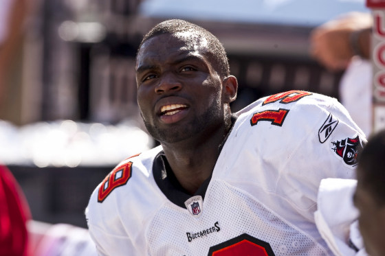 Tampa Bay Buccaneers wide receiver Mike Williams during a game against the St. Louis Rams in Tampa, Fla., on Oct. 24, 2010.
