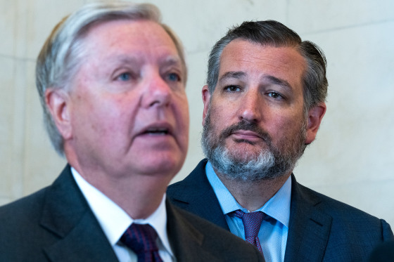 Sens. Lindsey Graham, R-S.C., and Ted Cruz, R-Texas.