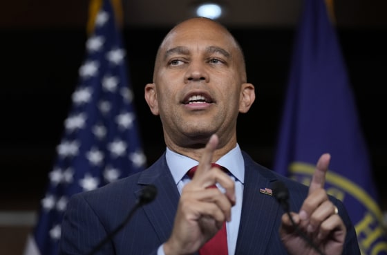 Hakeem Jeffries says House Republicans are in a 'civil war'