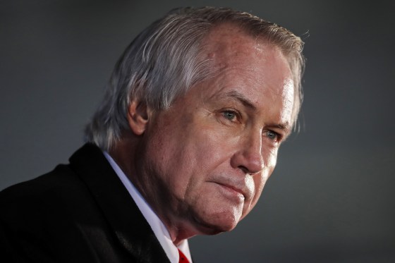 Lin Wood in Alpharetta, Ga., on Dec. 2, 2020.