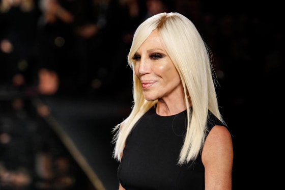 Donatella Versace in New York on Dec. 2, 2018.