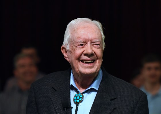 Jimmy Carter in Plains, Ga.