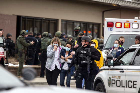Image: Gunman Opens Fires At Grocery Store In Boulder, Colorado