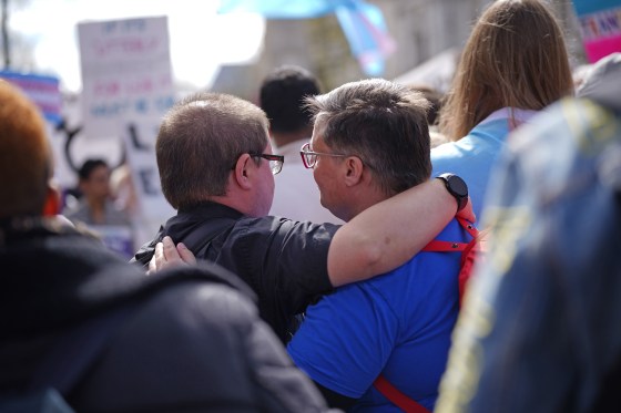 Conversion therapy protest