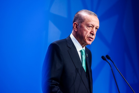 Turkish President Recep Tayyip Erdogan.