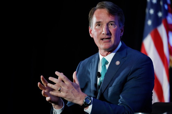 Virginia Governor Glenn Youngkin at the Economic Club of Washington's luncheon on Sept. 26.