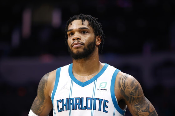 Miles Bridges of the Charlotte Hornets during a game