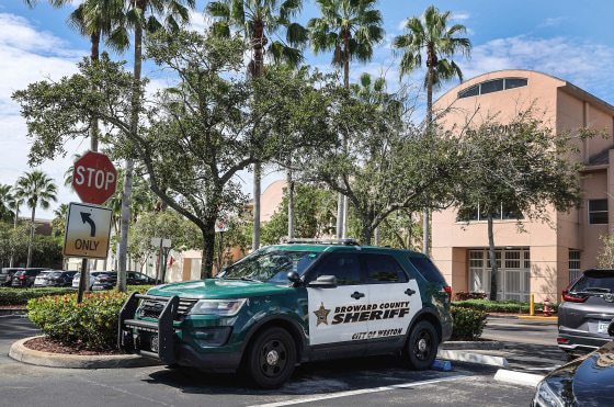 A Broward County Sheriff's Office vehicle 