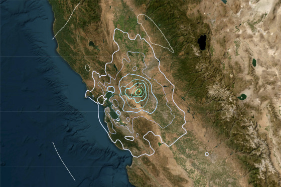 A 4.2 magnitude earthquake 4 km SSW of Isleton, Calif.