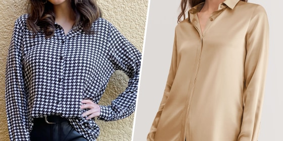 Dressy blouses for work best sale