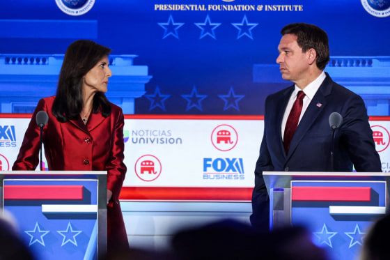 Israel-Hamas war ignites fight between Ron DeSantis and Nikki Haley