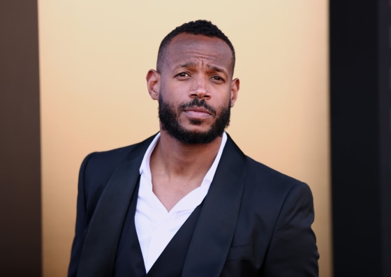 Marlon Wayans at a movie premier in Los Angeles.