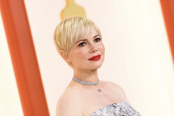 Michelle Williams attends the 95th Annual Academy Awards in Hollywood, Calif. on March 12, 2023.