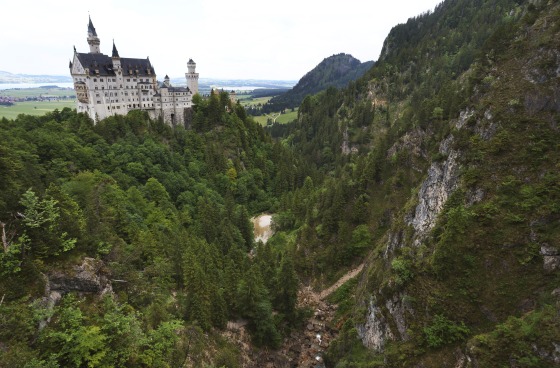 The Pollat gorge near the Neuschwanstein castle