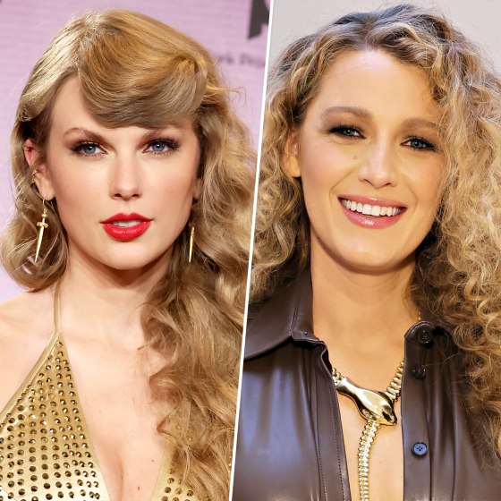 Taylor Swift and Blake Lively Twin with $3,450 Louis Vuitton Bag