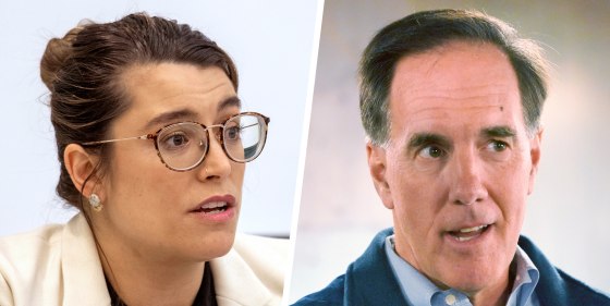 Sara Innamorato, left, and Joe Rockey. 