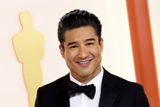 Mario Lopez attends the 95th Annual Academy Awards on in Hollywood, Calif. on March 12, 2023.