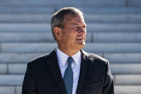 Supreme Court Chief Justice John Roberts in Washington.