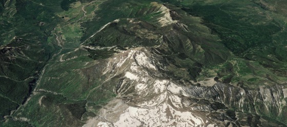 Blackhead Peak in Colorado.