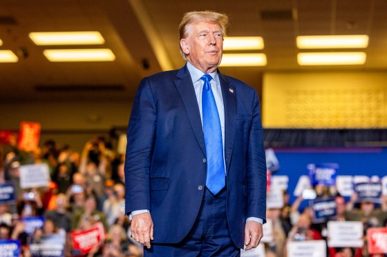 Former President Donald Trump in New Hampshire.