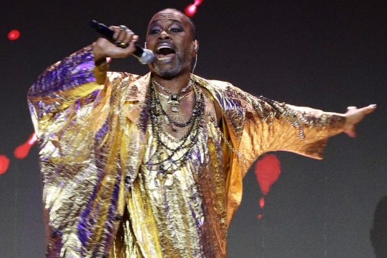 Billy Porter performs on Oct. 19, 2023 in New York.