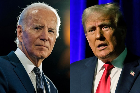President Joe Biden and former President Donald Trump.