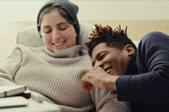 Suleika Jaouad and Jon Batiste in "American Symphony."