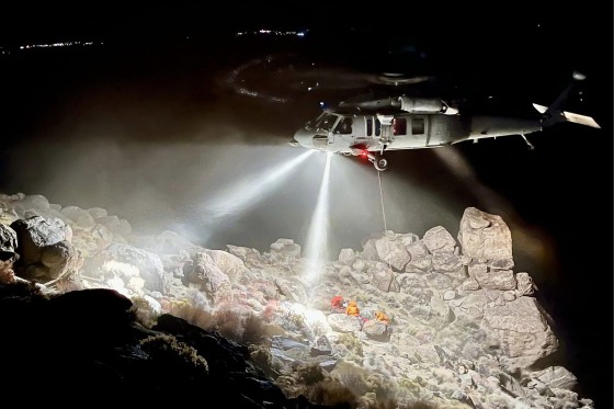 Hiker rescued after pinned under boulder for seven hours in Ca. mountains
