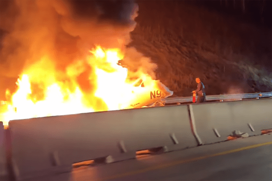 Plane Crash Highway Asheville