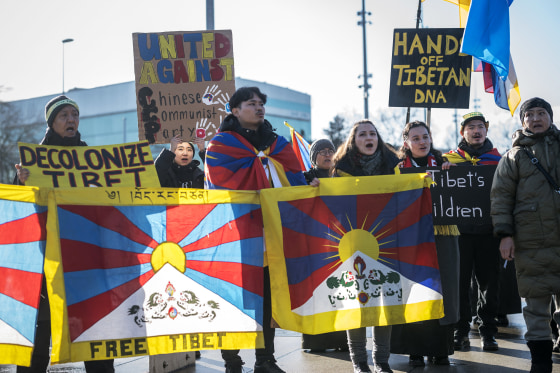 China faced stinging criticism from Western countries during a review of its rights record at the United Nations but it was also lauded by many countries including India and Eritrea. 