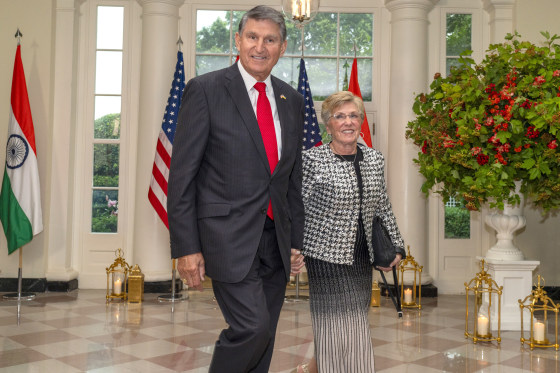 Joe Manchin and Gayle Manchin