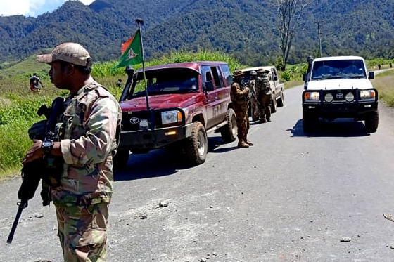 At least 26 combatants and an unconfirmed number of bystanders were killed in a gunbattle between warring tribes in Papua New Guinea