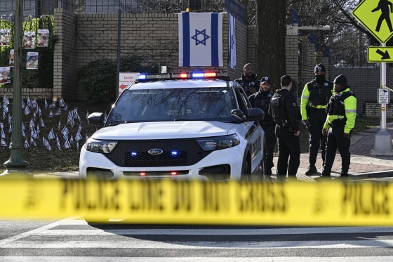 Air Force member dies after setting himself on fire outside Israeli Embassy  - POLITICO