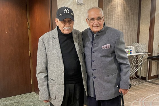 AG Shakir, left, and Suresh Kothari.