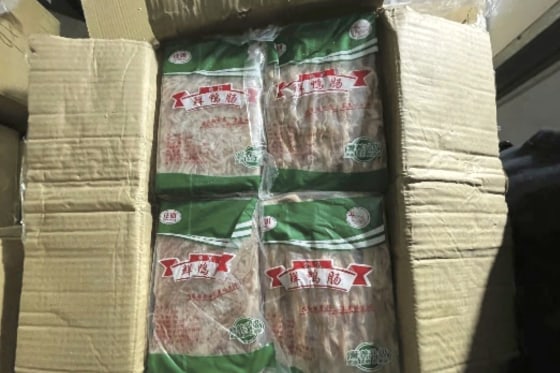 animal intestines illegal shipment goose duck