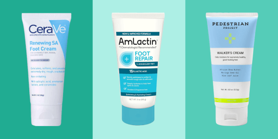 Experts say foot creams can help maintain optimal foot health and heal  dryness and cracks.