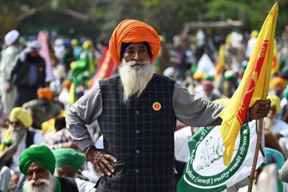 India Farmers New Delhi