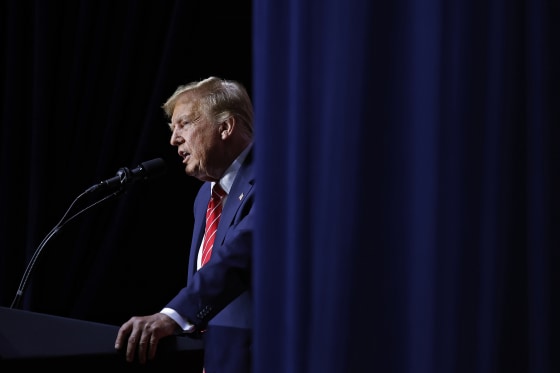 Donald Trump Holds Campaign Rally In Rome, GA