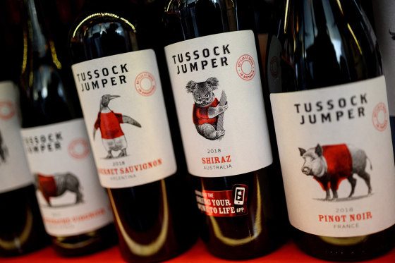 China said on March 28, 2024 it would lift punitive tariffs on Australian wine, as trade ties improve between the two countries after years of tension, with Canberra soon afterwards announcing it would drop its case against Beijing at the World Trade Organization. (Photo by NOEL CELIS / AFP) (Photo by NOEL CELIS/AFP via Getty Images)