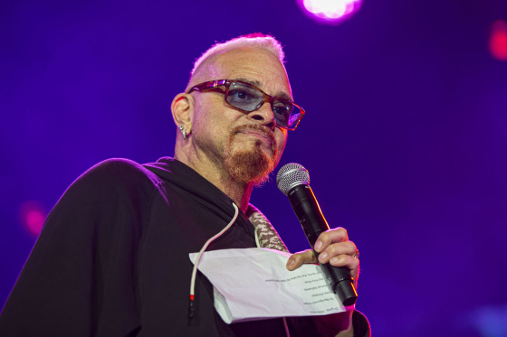 Sinbad performs on stage at The NAMM Show 2020 - Day 2 at Anaheim Convention Center on January 17, 2020 in Anaheim, California. 